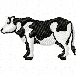 Cows Embroidery Design 10 Cows Embroidery Design 10